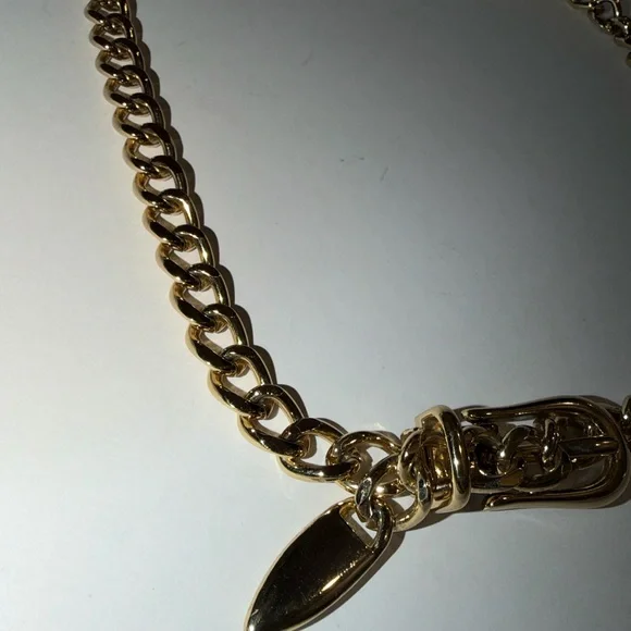 Vintage Gold-Tone Chain Link Belt, Sz XS-SM Could Wear As A Necklace - Picture 3 of 11